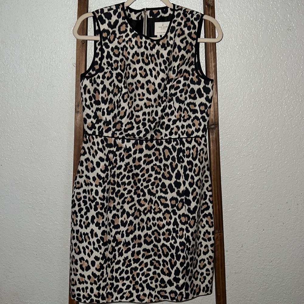 Kate Spade ♠️ Leopard Print Dress